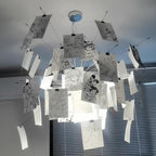 Customizable Creative Paper Chandelier
