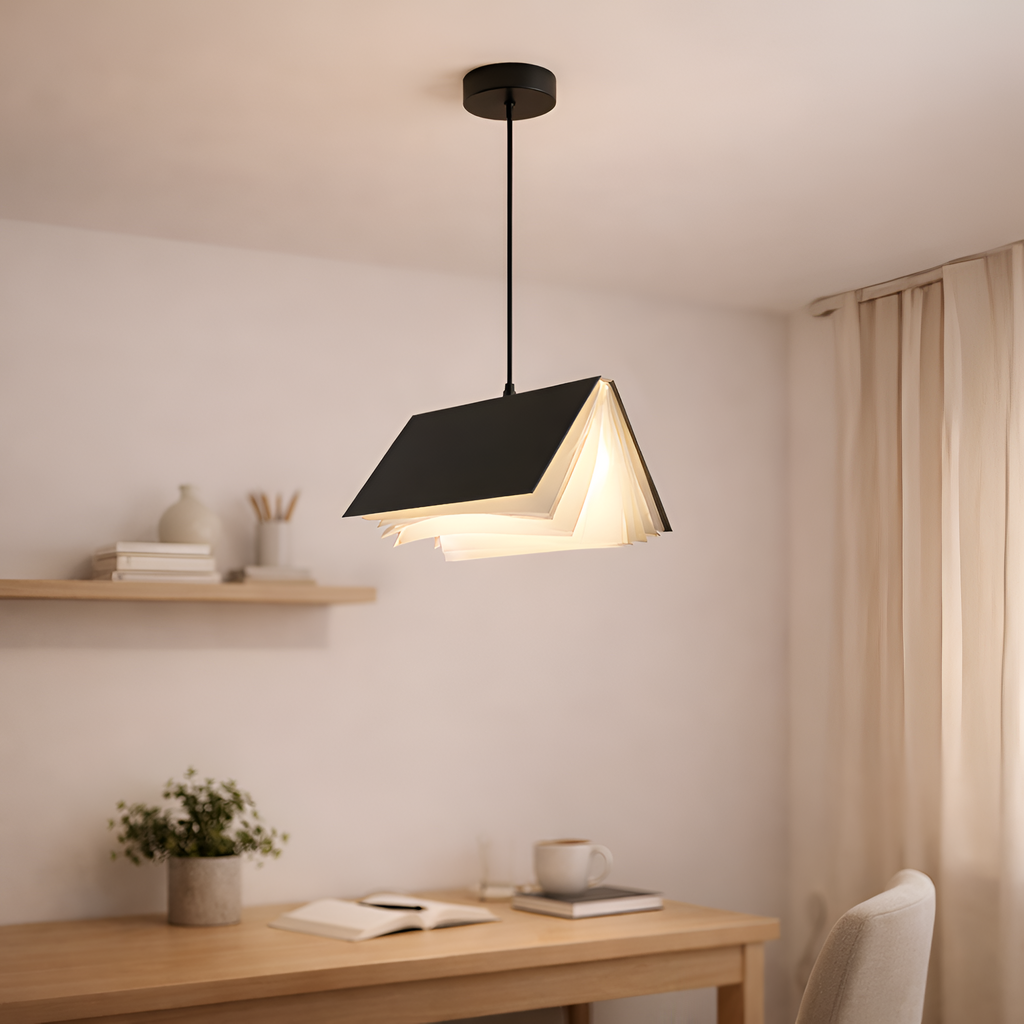 Malachi - Modern LED Book Pendant Lamp