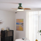 Petalo Nordic Petal-Shaped Acrylic Ceiling Fan Light