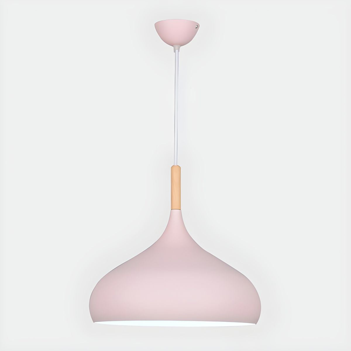 Nordic Wood Macaroon Pendant Light