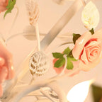 Evelisse Vintage White Chandelier