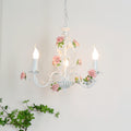 Evelisse Vintage White Chandelier