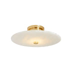 Ankeny Minimalist Alabaster Ceiling and Wall Light