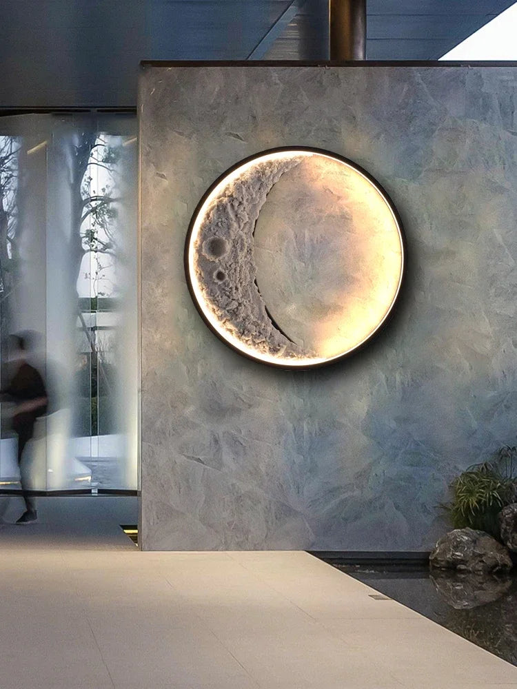 LED 3D Moon Wall Lamp
