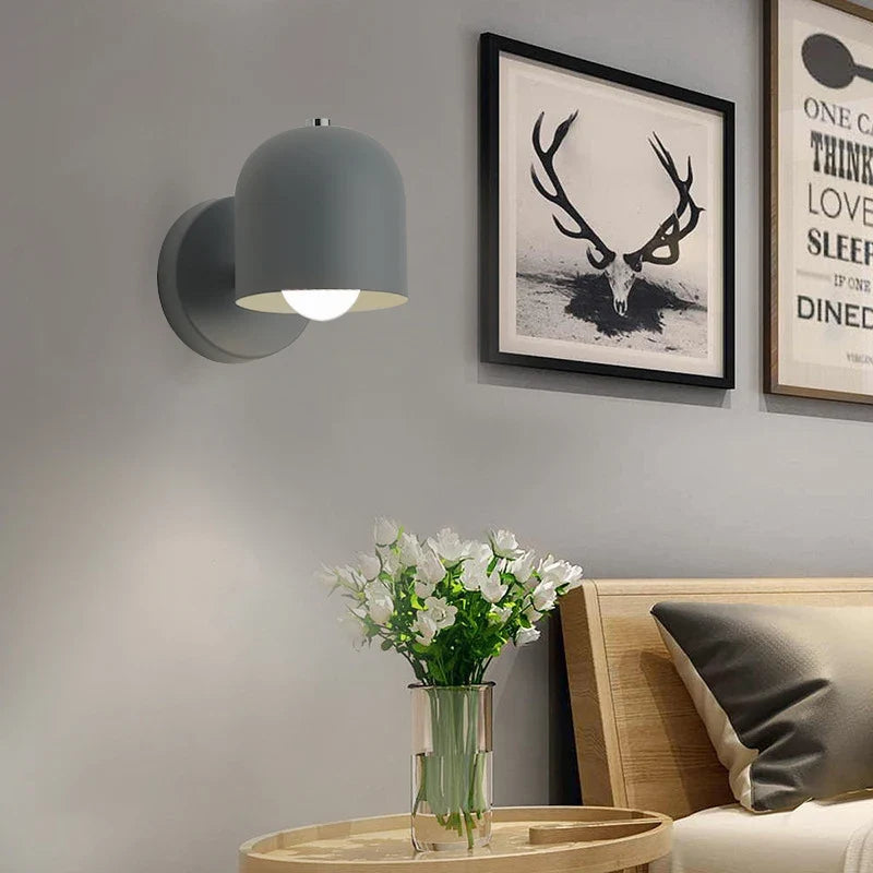 Modern Macaron Aisle Minimalist Wall Light
