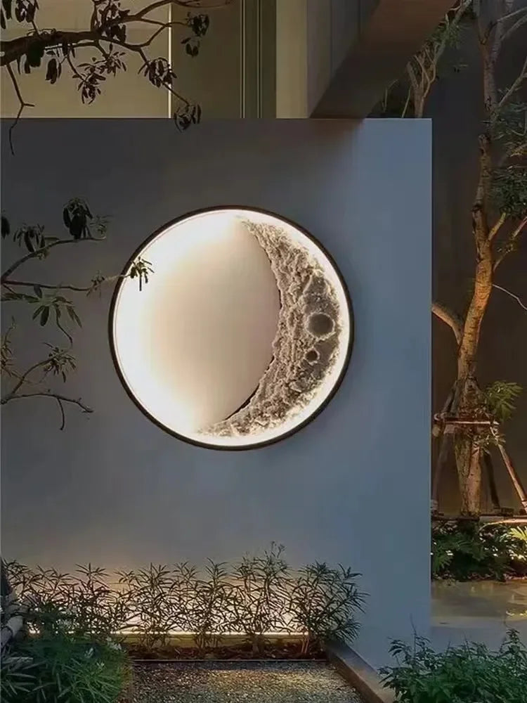 LED 3D Moon Wall Lamp