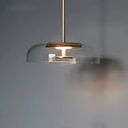 Modern Pendant Lamp with Glass Shade