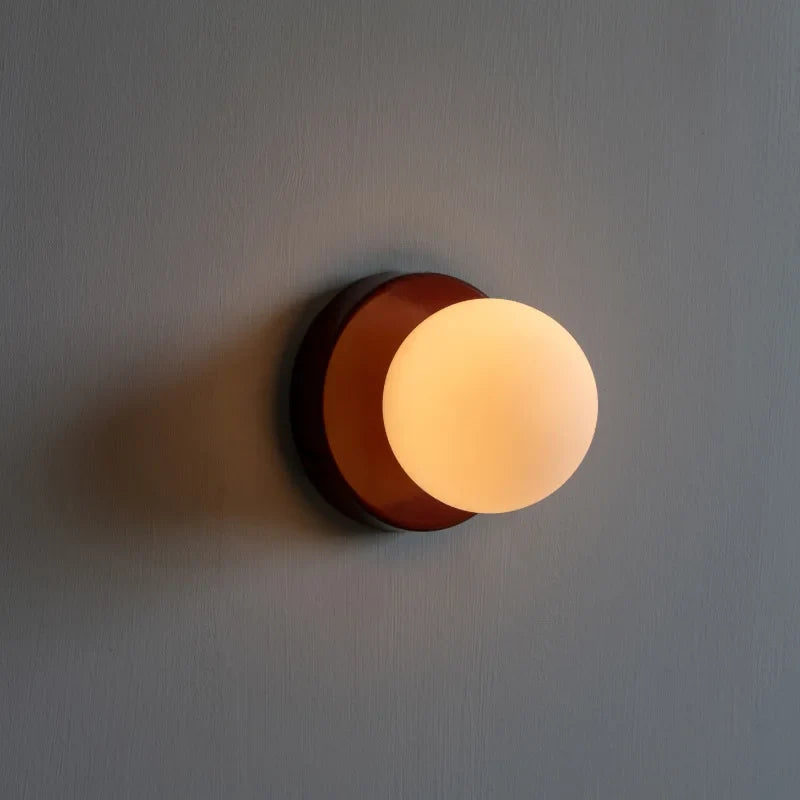Nordic Rounded Macaron Minimalist Wall Light