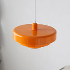 Designer LED pendant lamp with a modern geometric shape