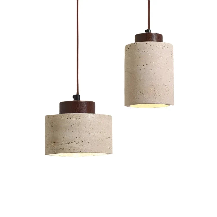 Nordic Travertine Minimalist Pendant Light