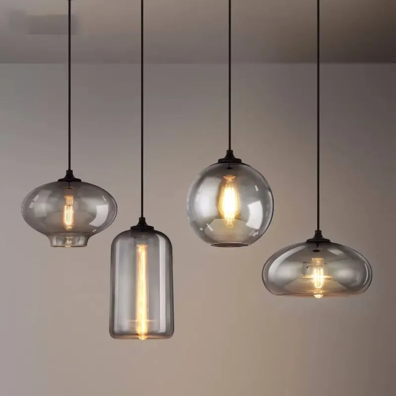 Nordic Loft Glasslustre Pendant Light