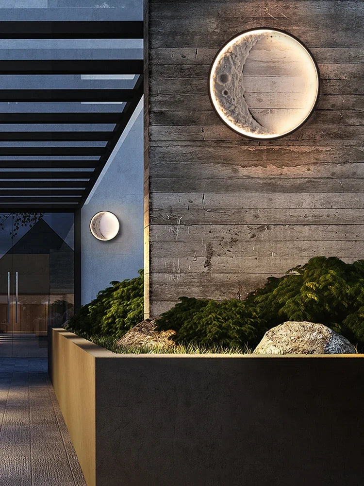 LED 3D Moon Wall Lamp