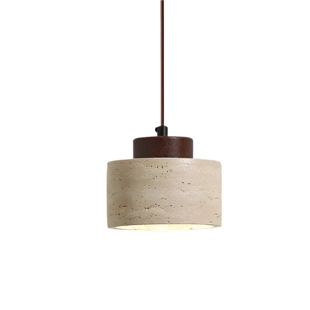Nordic Travertine Minimalist Pendant Light