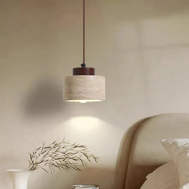 Nordic Travertine Minimalist Pendant Light
