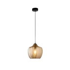 Nordic Style Wavy Glass Pendant Ceiling Light