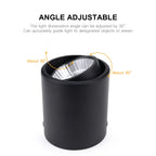 Durelio – 30 Degree LED Spotlight Surface Mounted Ceiling Lamp 7W 12W