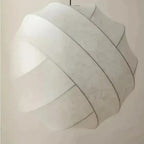 Wabi Sabi Silk Ball Japandi Pendant Light