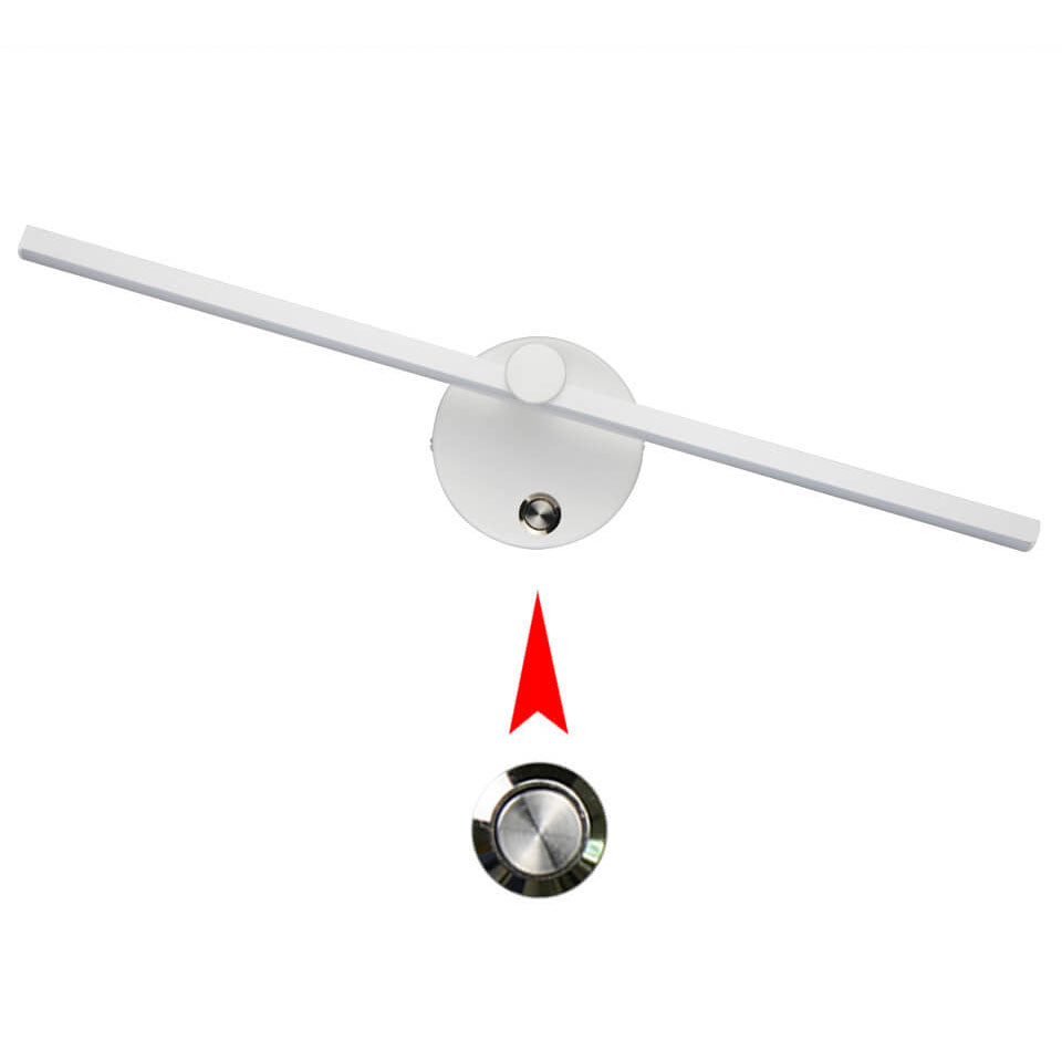 Nordic Minimalist Long Bar LED Wall Light | 1-Light