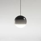 Edith Modern Bubble Suspension Light. Black/Gray/Blue/Pink. Living Room