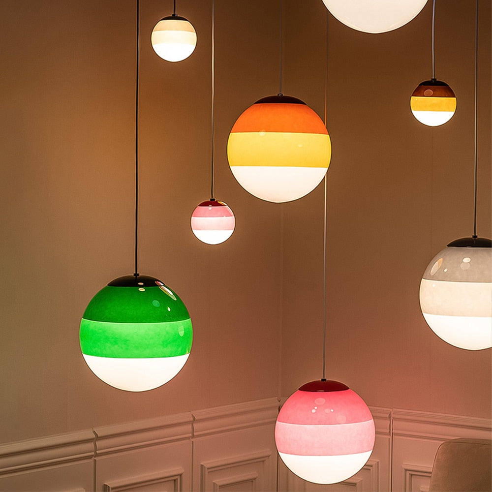 Elaris Modern Gradient Glass Pendant Light