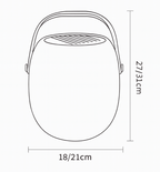 Modern Portable Solar LED Outdoor Lantern Light 1-light