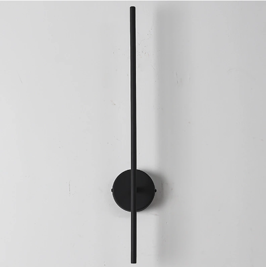 Modern Black Aluminum Wall Light