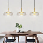 Modern Pendant Lamp with Glass Shade