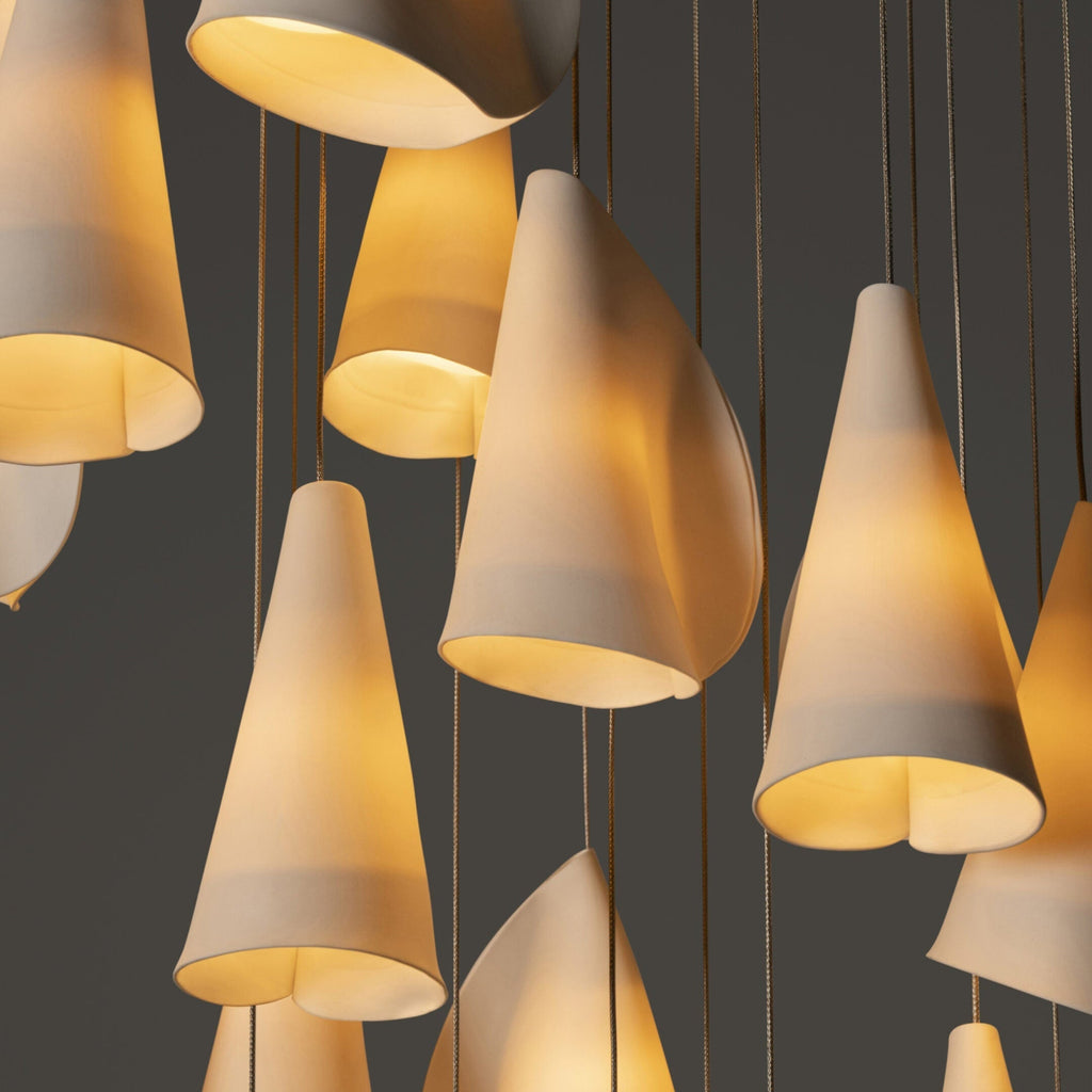 Boki Scandinavian Porcelain Pendant Light