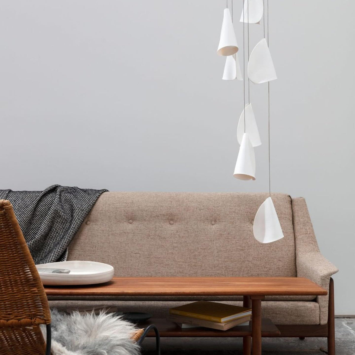 Boki Scandinavian Porcelain Pendant Light
