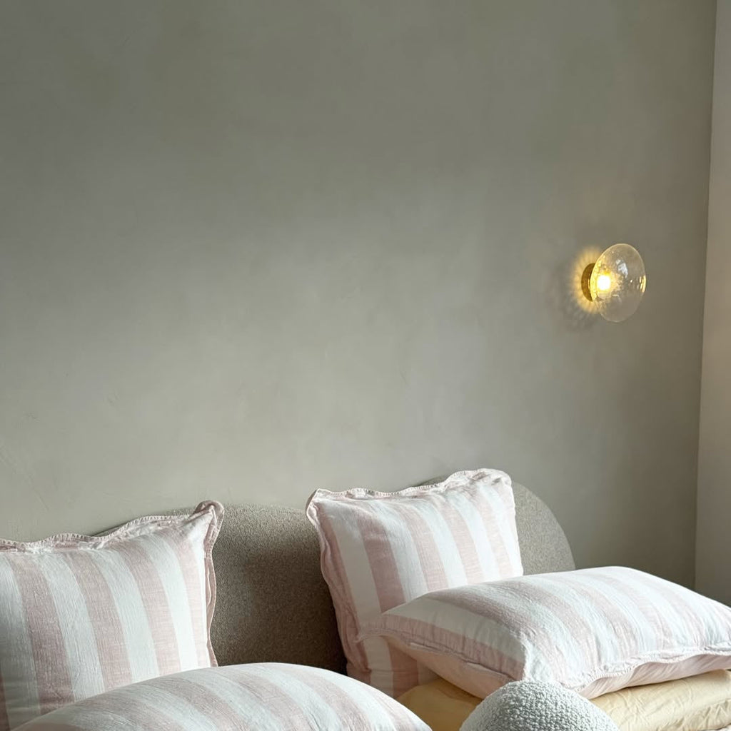 Nordic Round Design Ceto Glass Wall Light