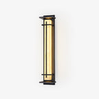 Ray Square Outdoor Wall Light Imitation Alabaster Waterproof