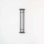 Ray Square Outdoor Wall Light Imitation Alabaster Waterproof