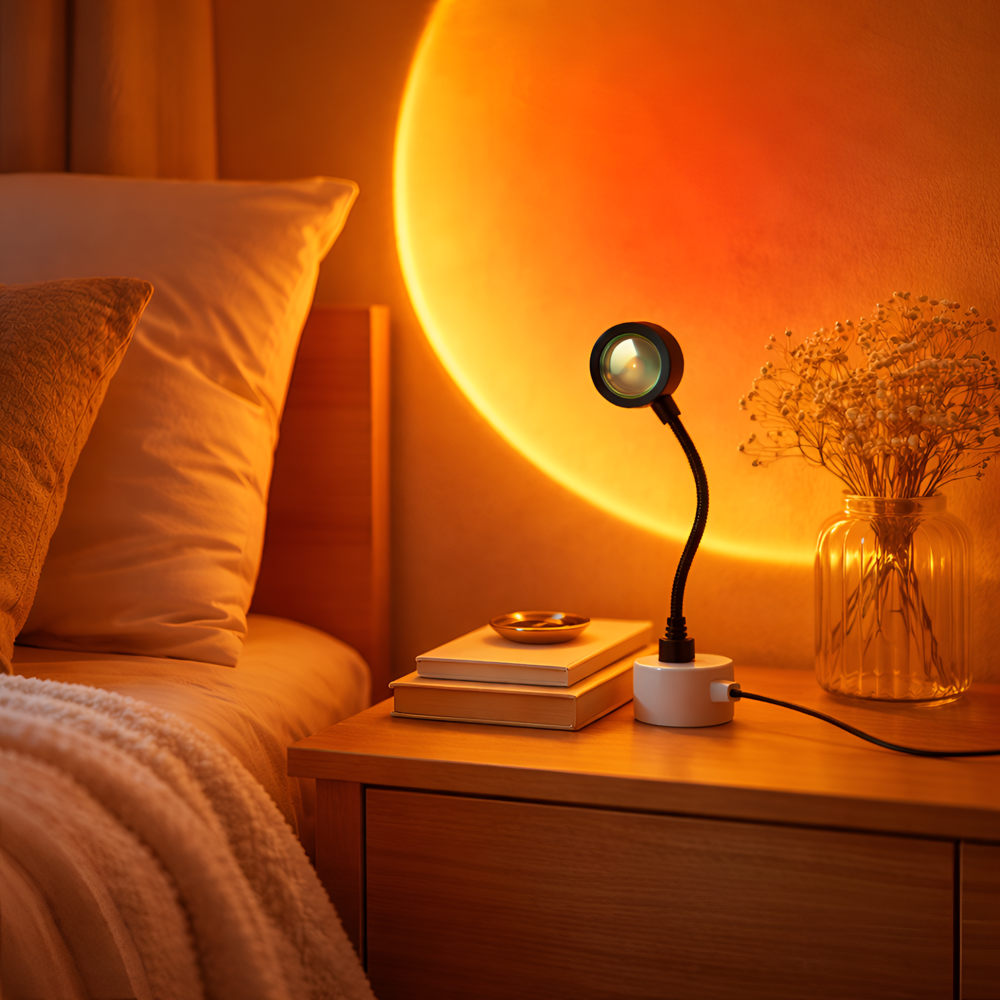 Riven - USB LED Sunset Lamp