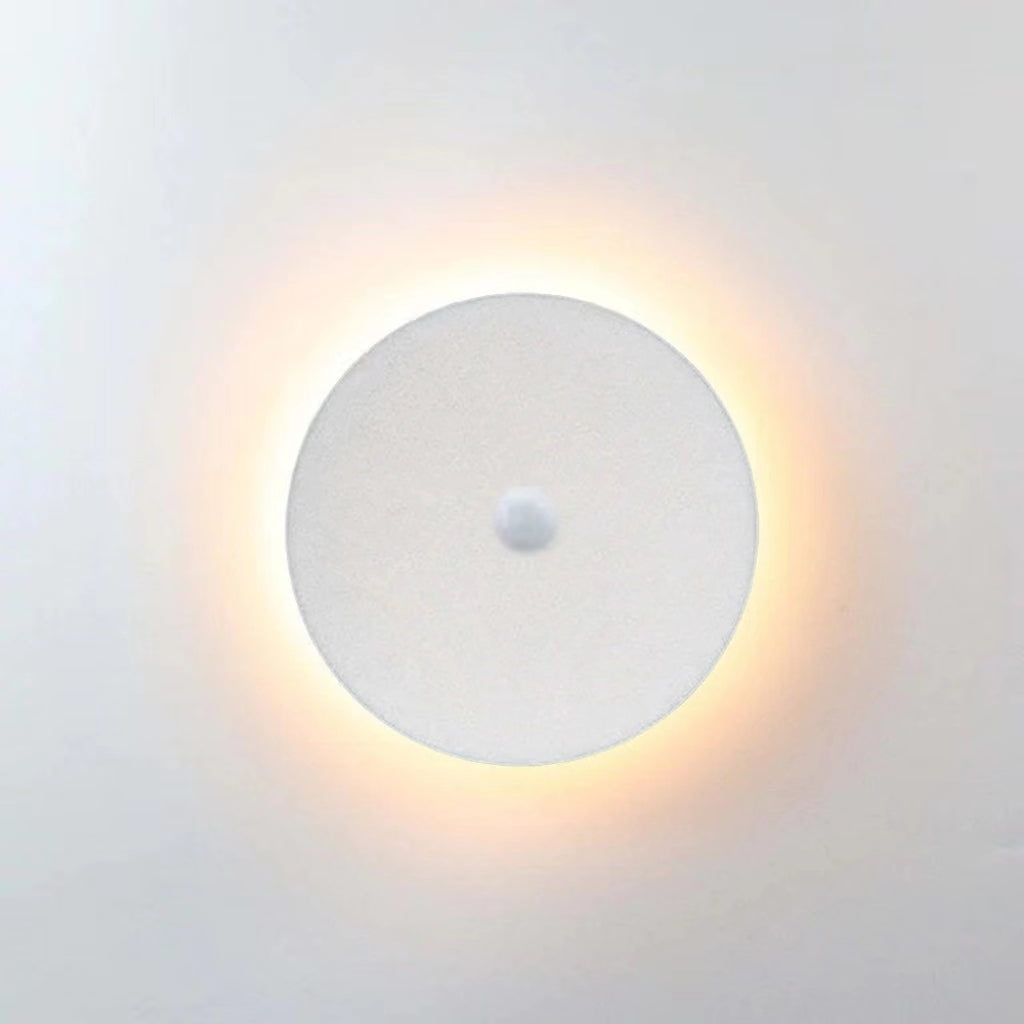 Klyne Minimalist Round/Square Outdoor Wall Lamp LED, Black/White