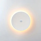 Klyne Minimalist Round/Square Outdoor Wall Lamp LED, Black/White