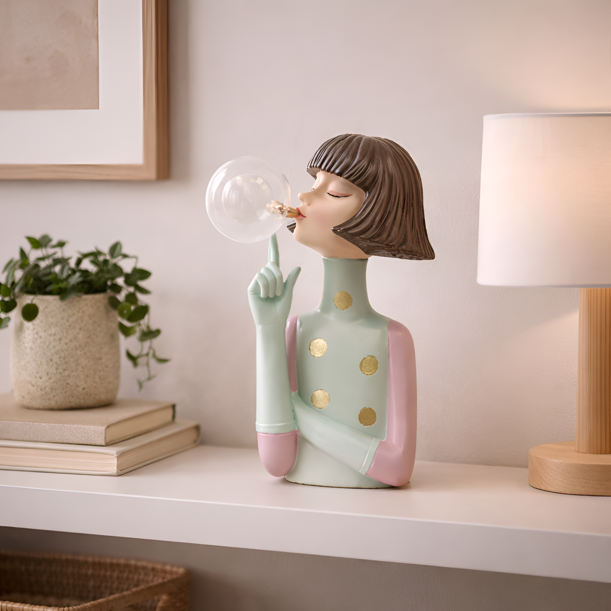 Ella - Cartoon Night Light Statue