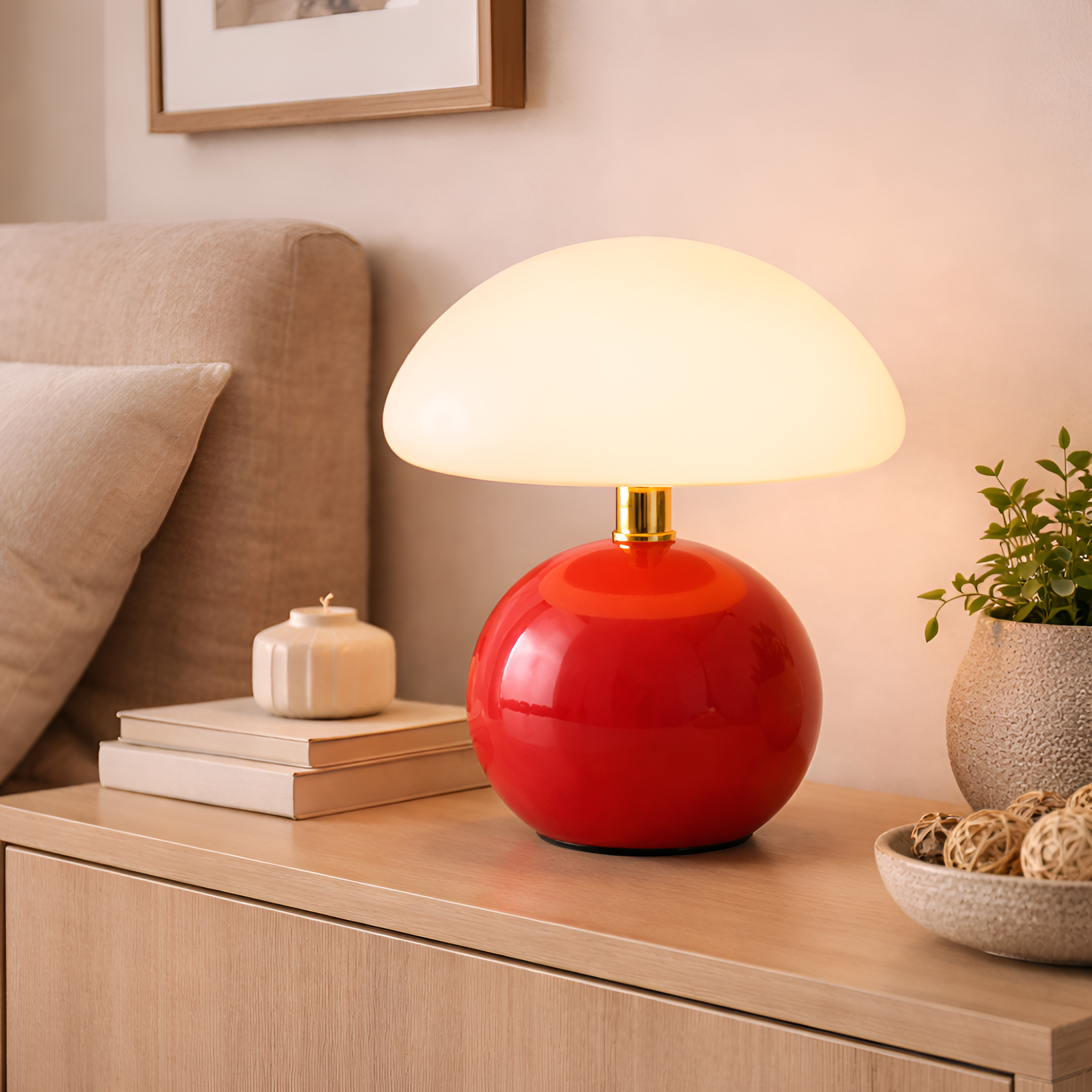 Anthea - Mushroom Table Lamp