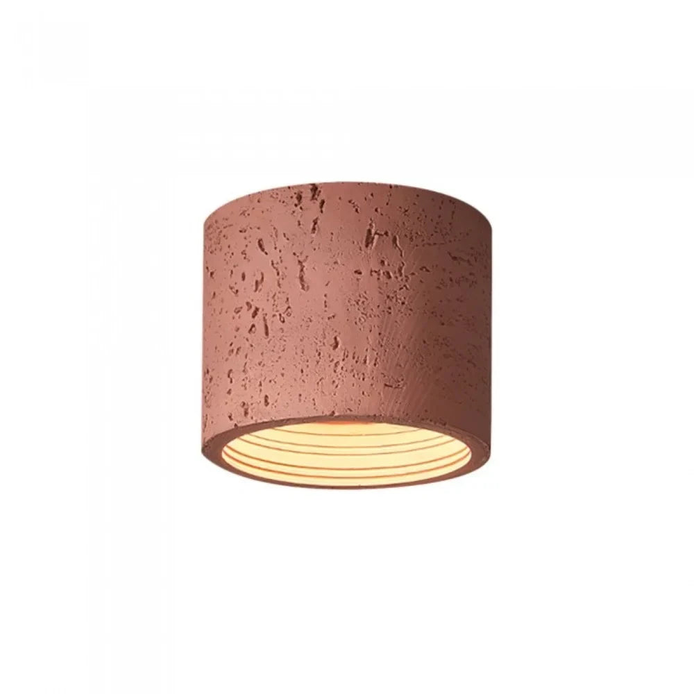 Vaelis Wabi-Sabi Cylindrical Ceiling Lamp