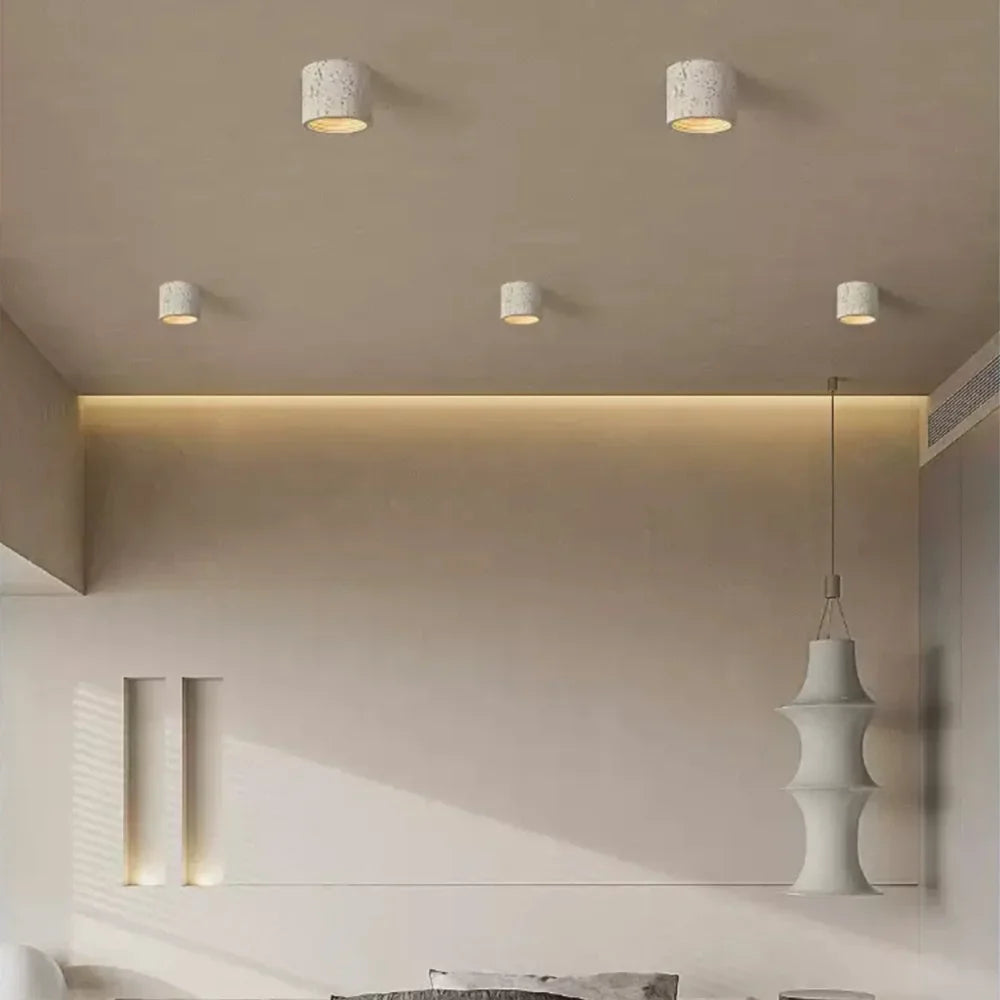 Vaelis Wabi-Sabi Cylindrical Ceiling Lamp