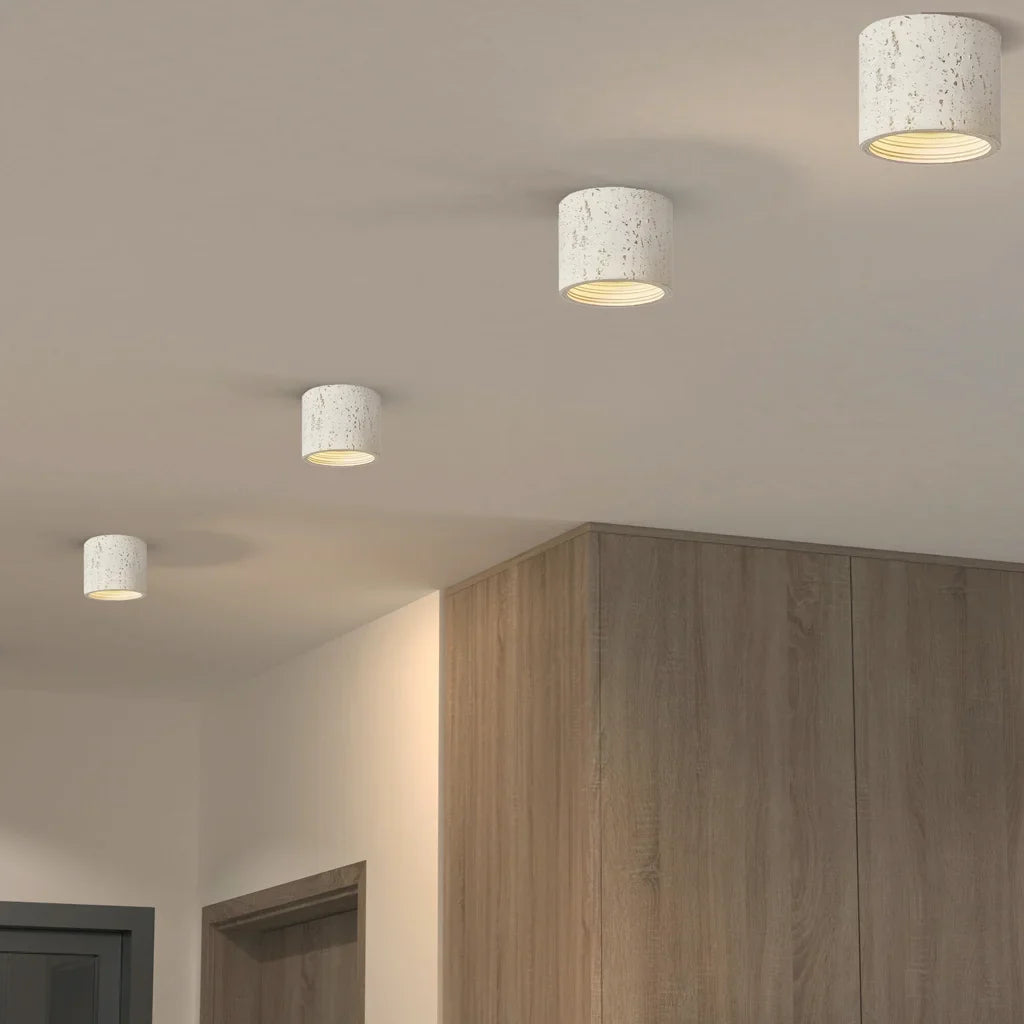 Vaelis Wabi-Sabi Cylindrical Ceiling Lamp