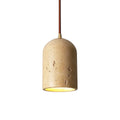 Vintage Cylindra Travertine Minimalist Pendant Lamp