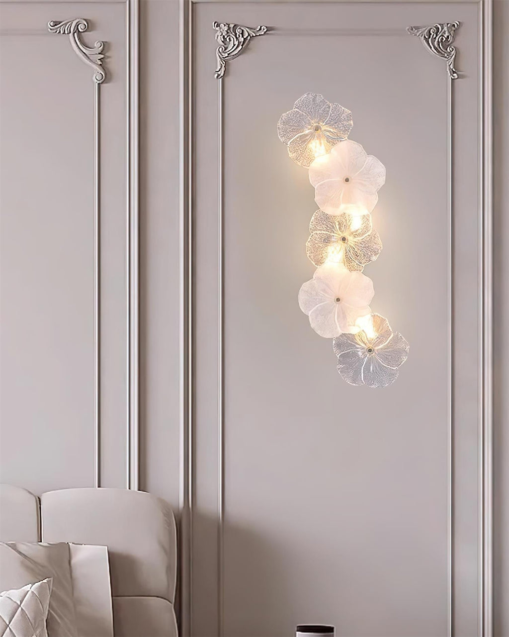 Givelle Floral Wall Sconce