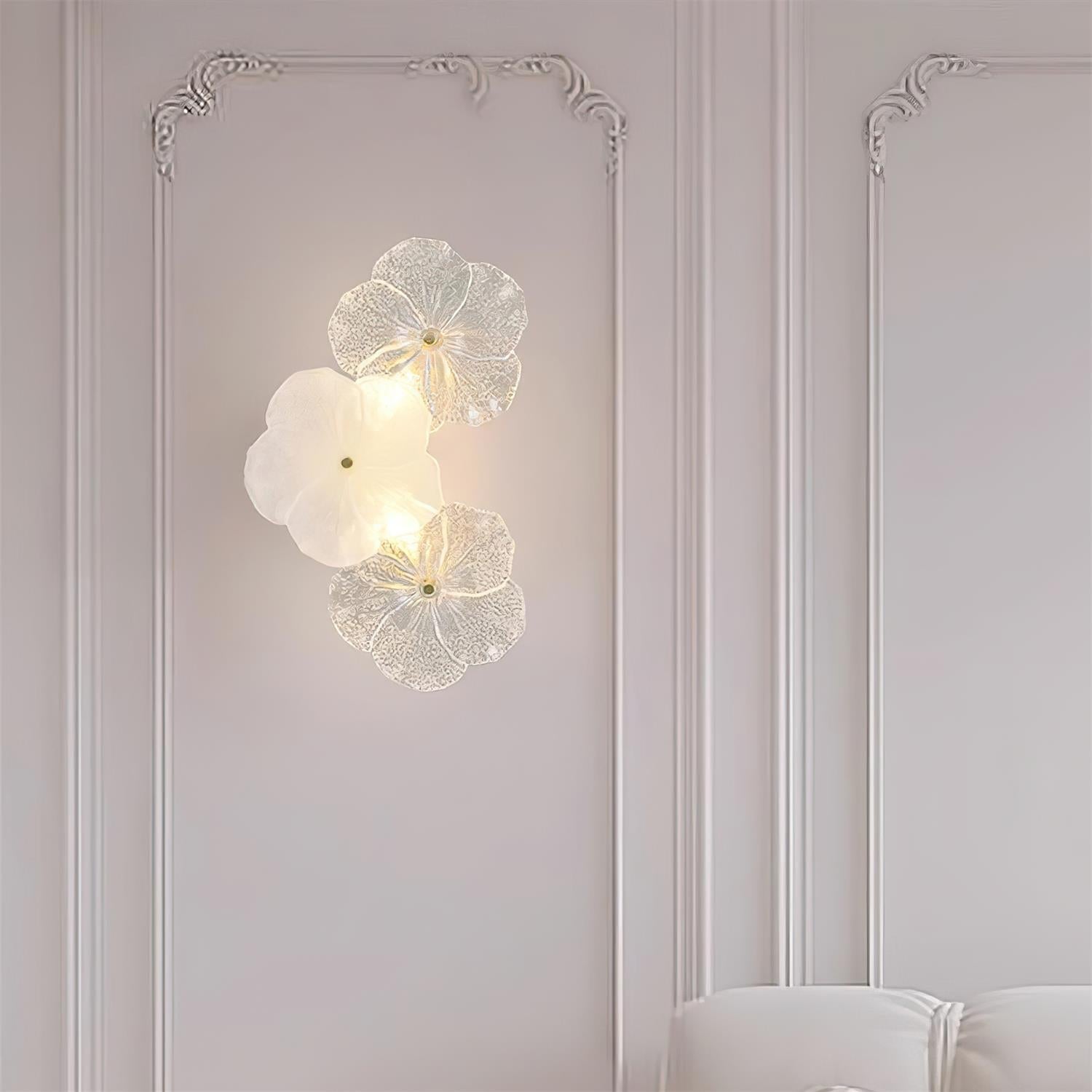 Givelle Floral Wall Sconce