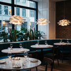 White Lotus Pendant Light