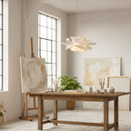 White Lotus Pendant Light