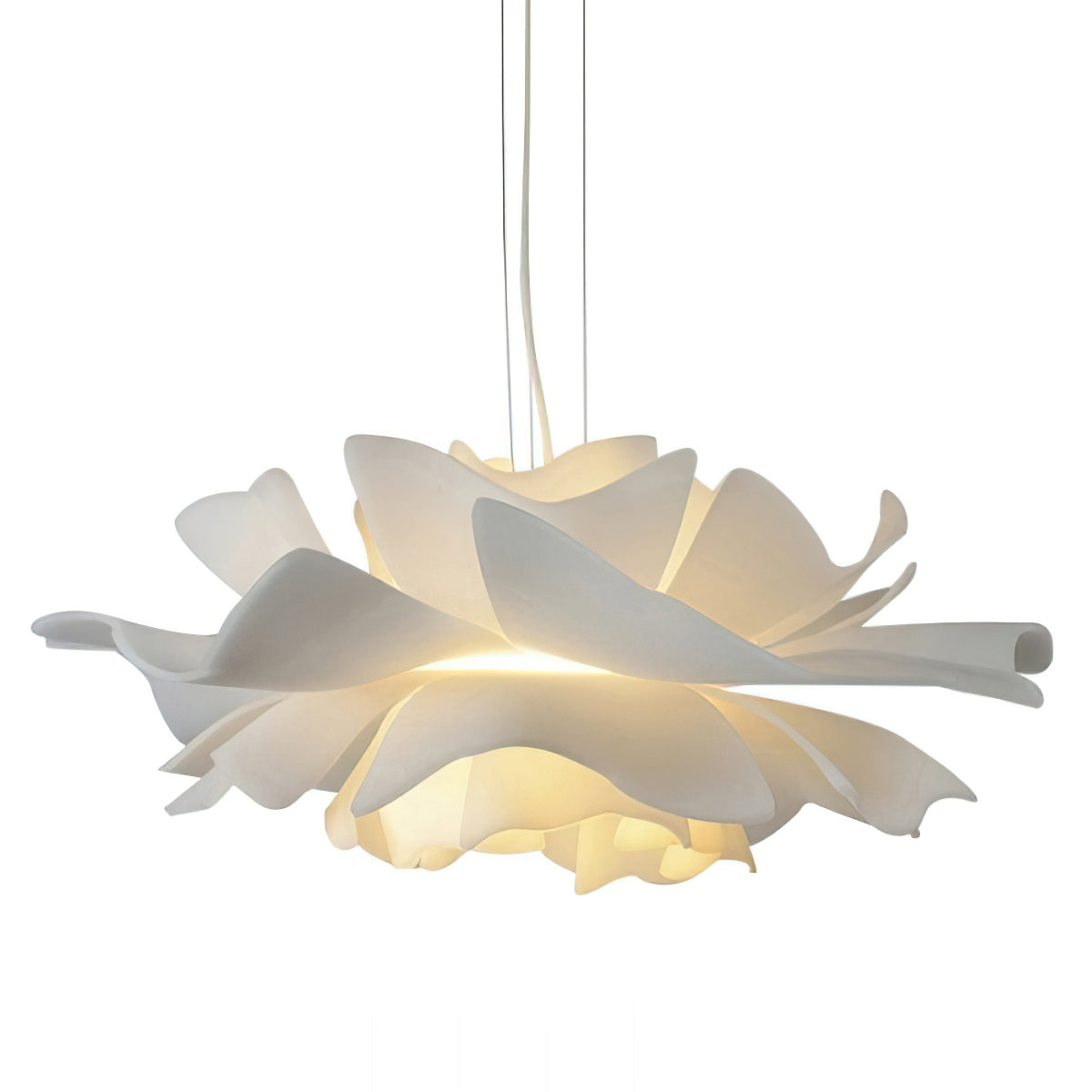 White Lotus Pendant Light