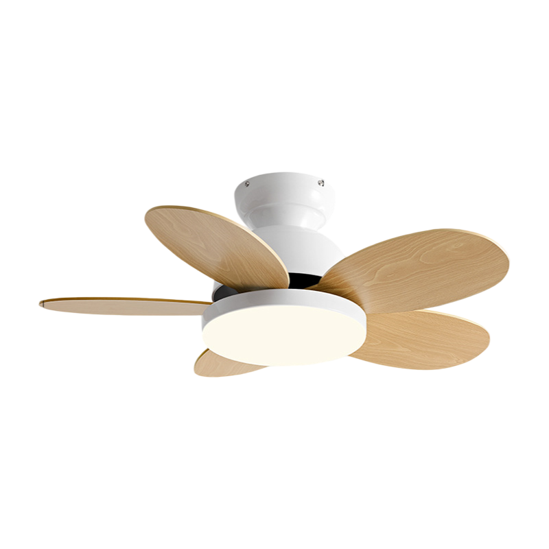 Petalo Nordic Petal-Shaped Acrylic Ceiling Fan Light