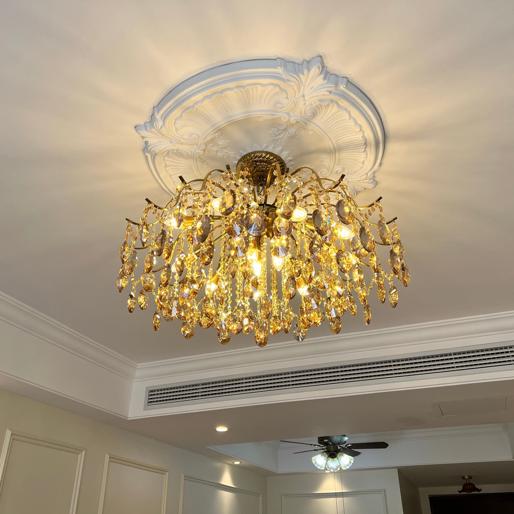 Windchime Crystal Chandelier