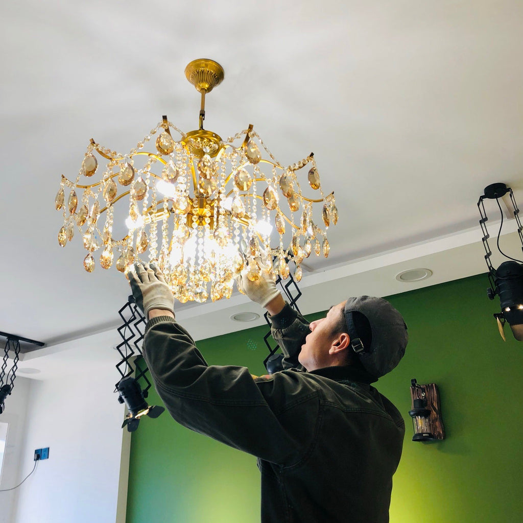 Windchime Crystal Chandelier