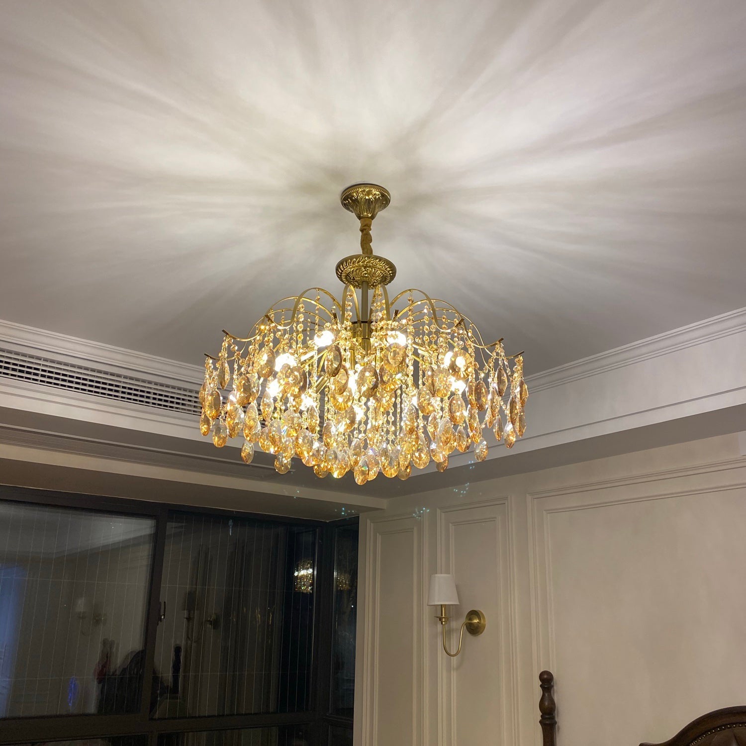 Windchime Crystal Chandelier
